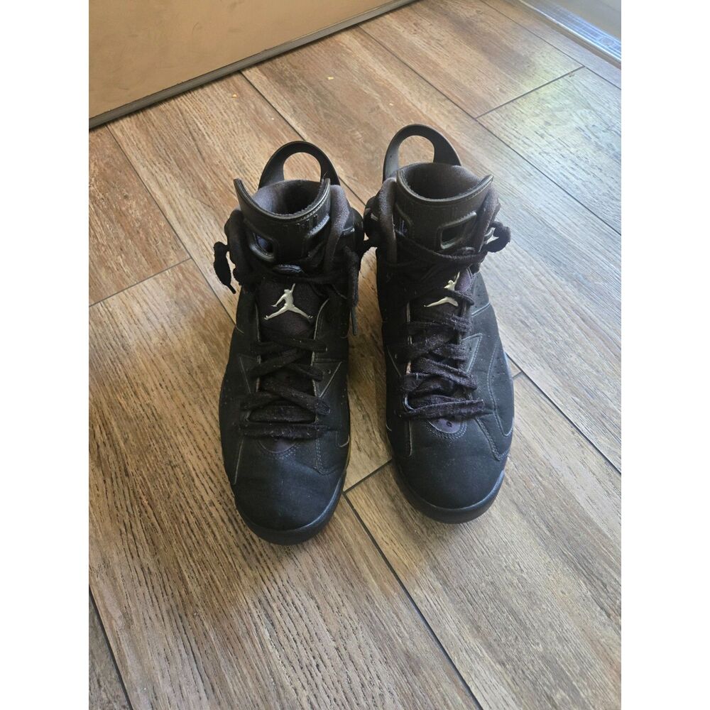 Air Jordan 6 Retro Chrome Black Metallic Silver Men’s Size 10.5 DX2836-001